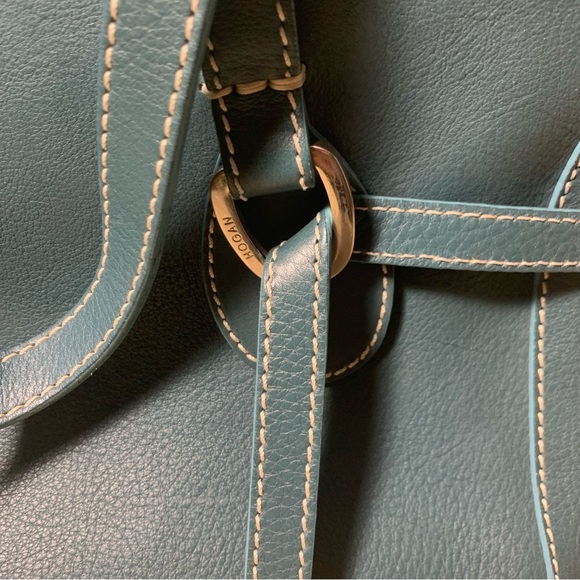 Hogan leather handbag tote made in Italy🇮🇹 - Picture 9 of 12